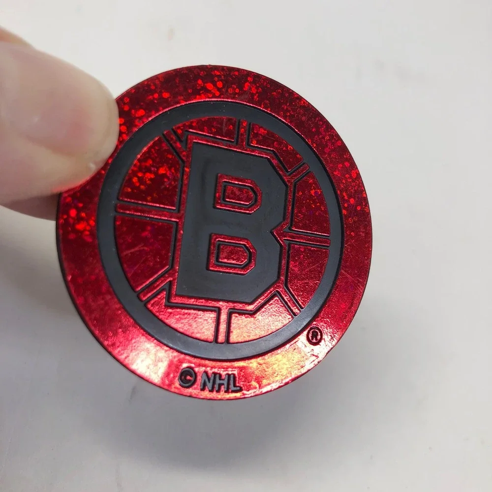 Vintage Boston Bruins NHL‎ POG Canada Games 10 Collectible Slammer POG